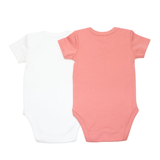 Unisex Baby Boy and Girl Bodysuits | 100% Organic Cotton Kids Clothing | 2-Pack