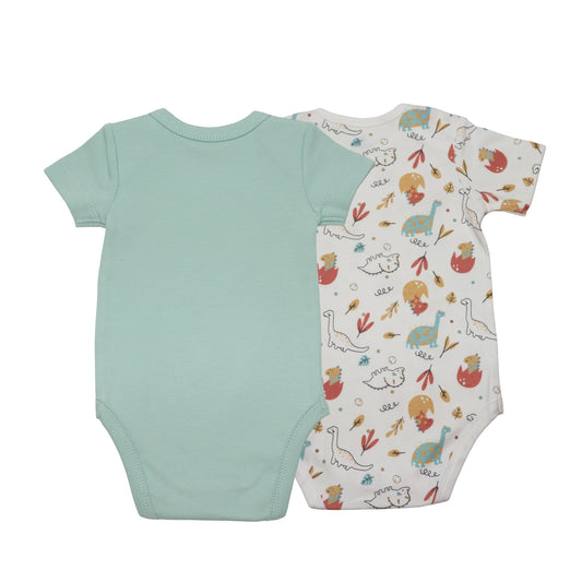 Unisex Baby Boy and Girl Bodysuits | 100% Organic Cotton Kids Clothing | 2-Pack