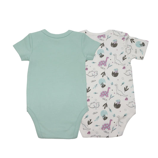 Unisex Baby Boy and Girl Bodysuits | 100% Organic Cotton Kids Clothing | 2-Pack