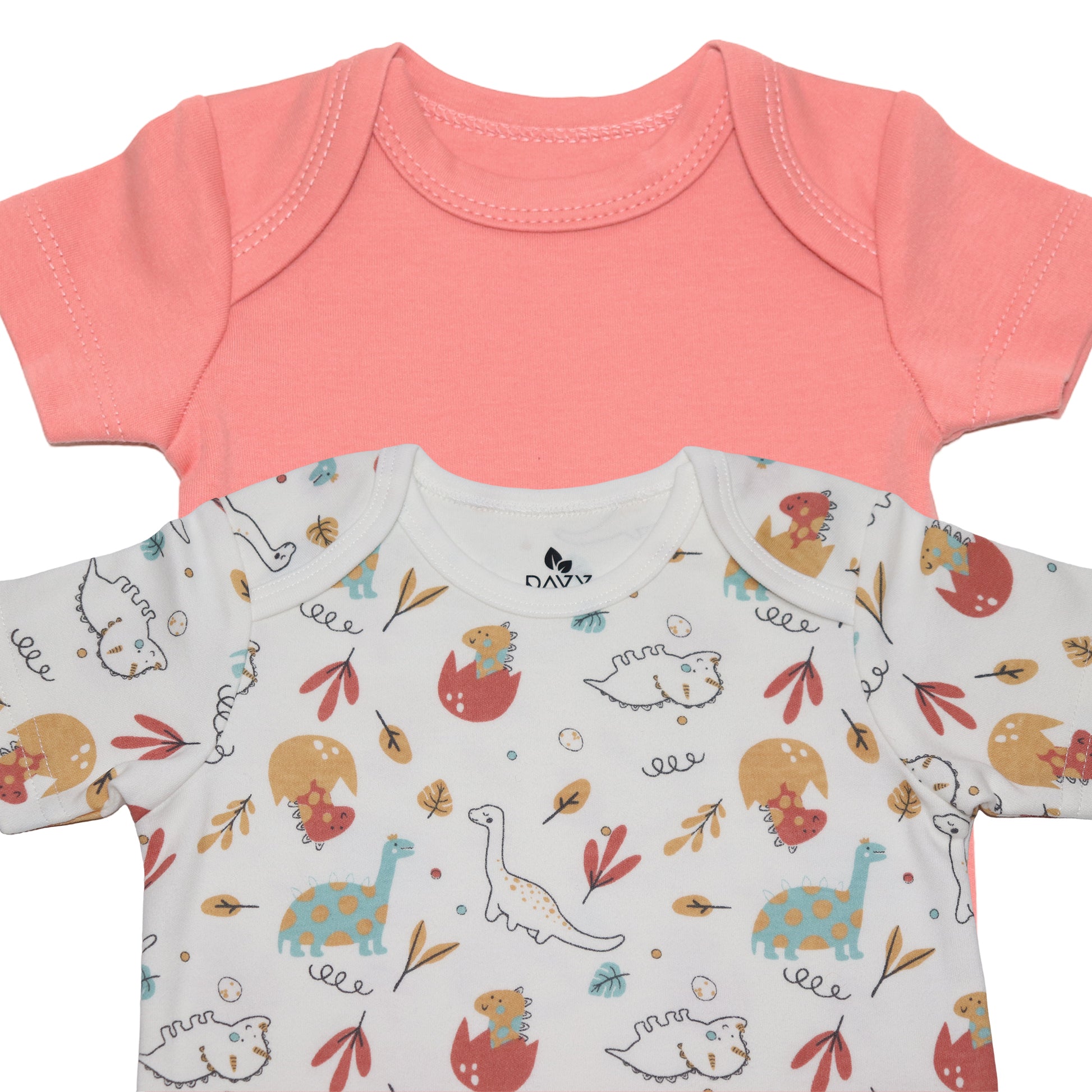 Unisex Baby Boy and Girl Bodysuits | 100% Organic Cotton Kids Clothing | 2-Pack