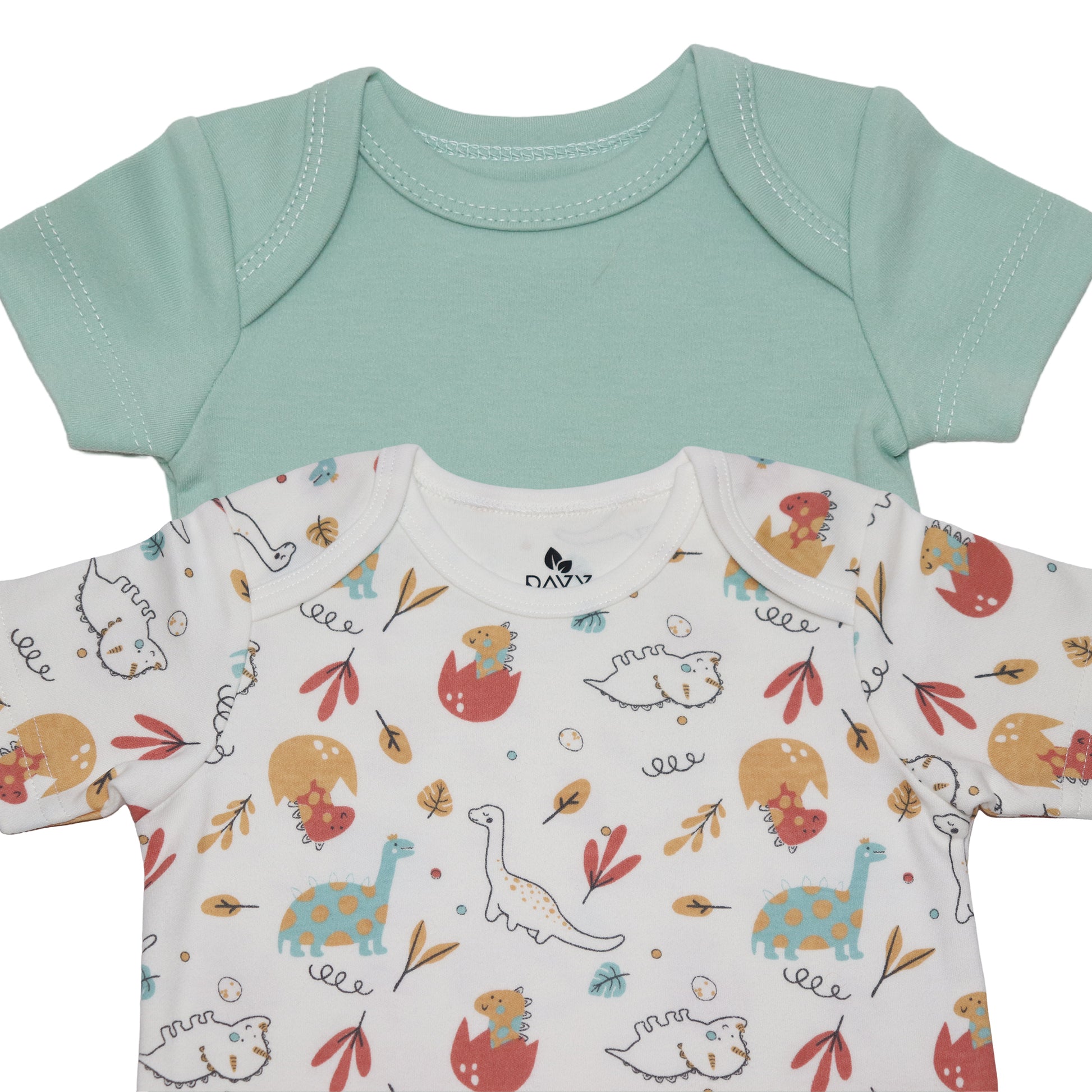Unisex Baby Boy and Girl Bodysuits | 100% Organic Cotton Kids Clothing | 2-Pack