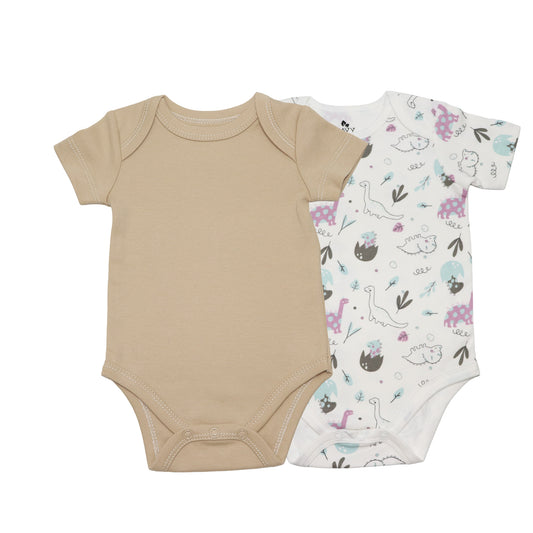 Unisex Baby Boy and Girl Bodysuits | 100% Organic Cotton Kids Clothing | 2-Pack